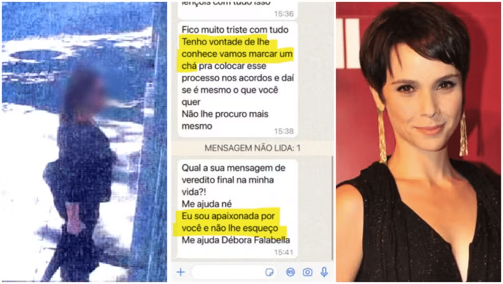 Mulher persegue a atriz Débora Falabella há quase 10 anos