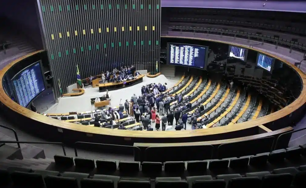 Debate sobre o aborto na Câmara. (Fonte: Reprodução Google).