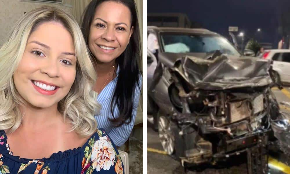 Mãe de Marília mendonça sofre acidente de carro