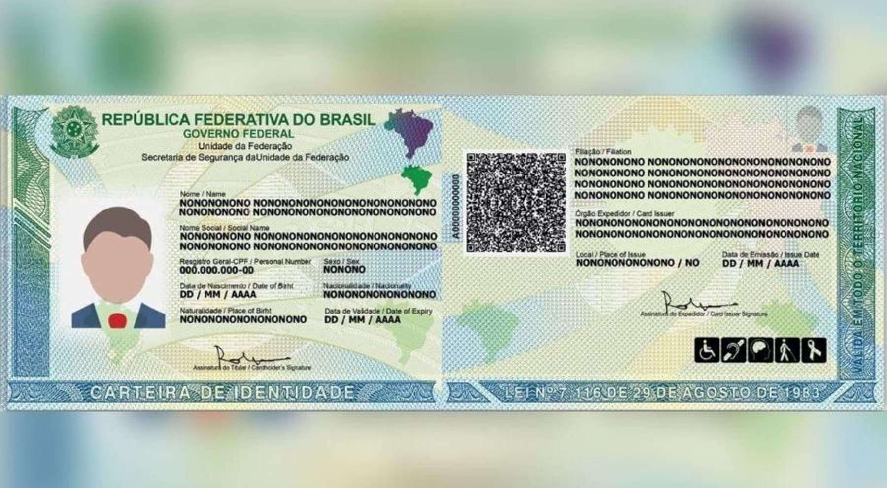 novo rg de 2024