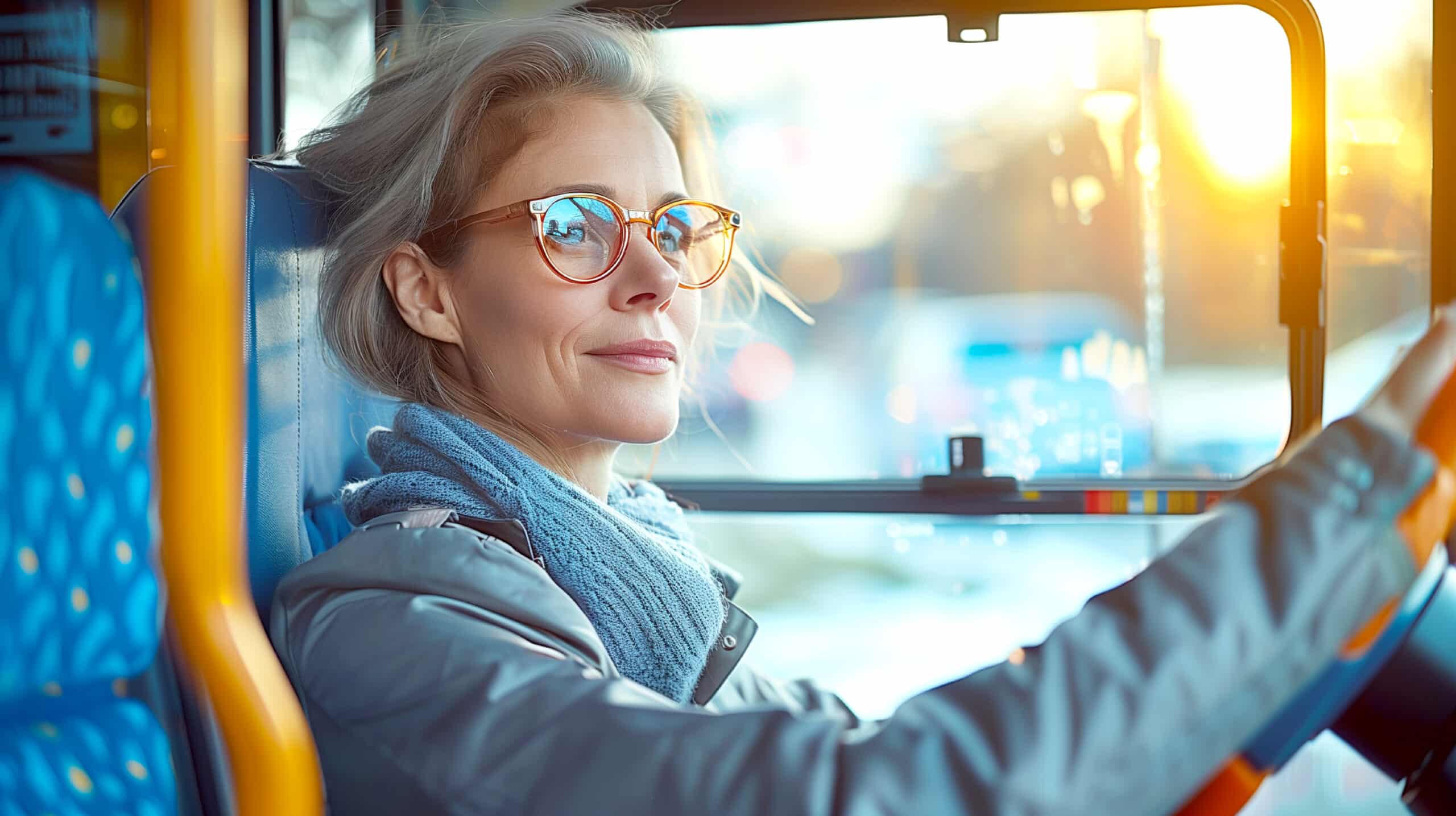 Transporte público de graça para idosos. (Fonte: Freepik)