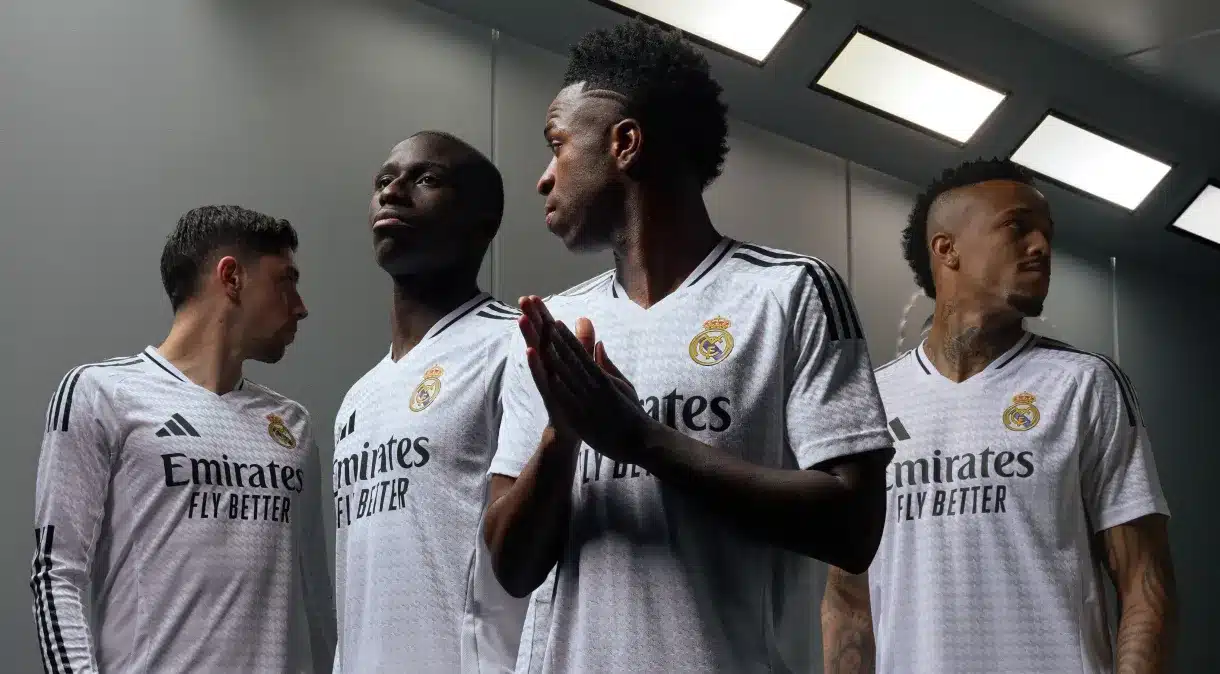 Nova camisa do Real Madrid. (Fonte: Reprodução Google).
