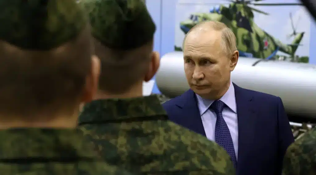 Presidente russo Vladimir Putin em Torzhok. (Fonte: Reprodução Google)