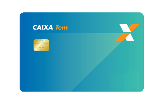 ilustração de cartão de crédito do caixa tem
