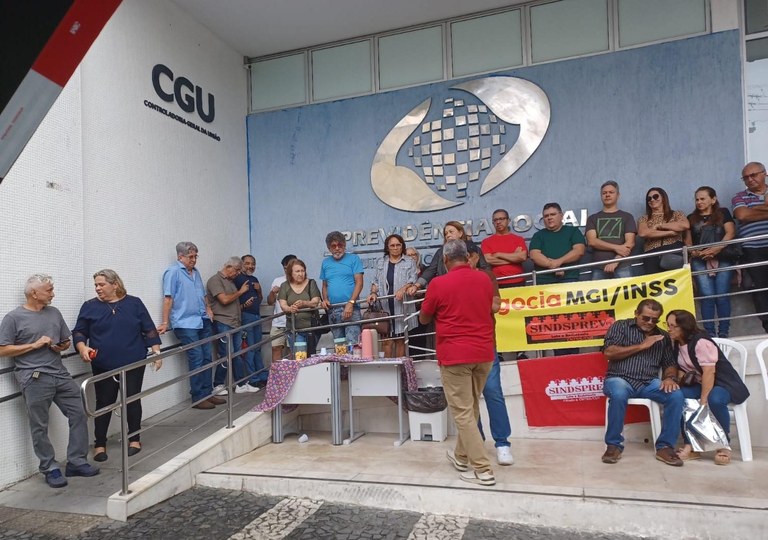 O Comando de Greve busca engajar a categoria tanto na capital quanto no interior da Paraíba. (Fonte: Divulgação/SindsprevPB).