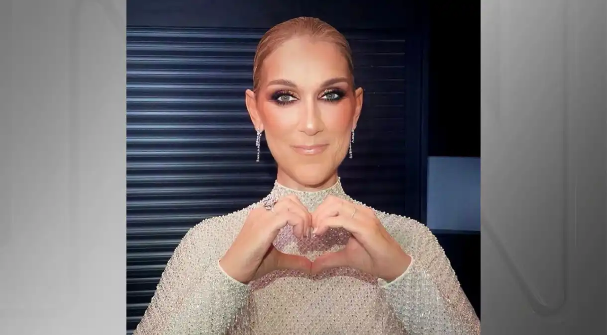 Céline Dion na abertura das olimpíadas de paris. (Fonte: Instagram/@celinedion)