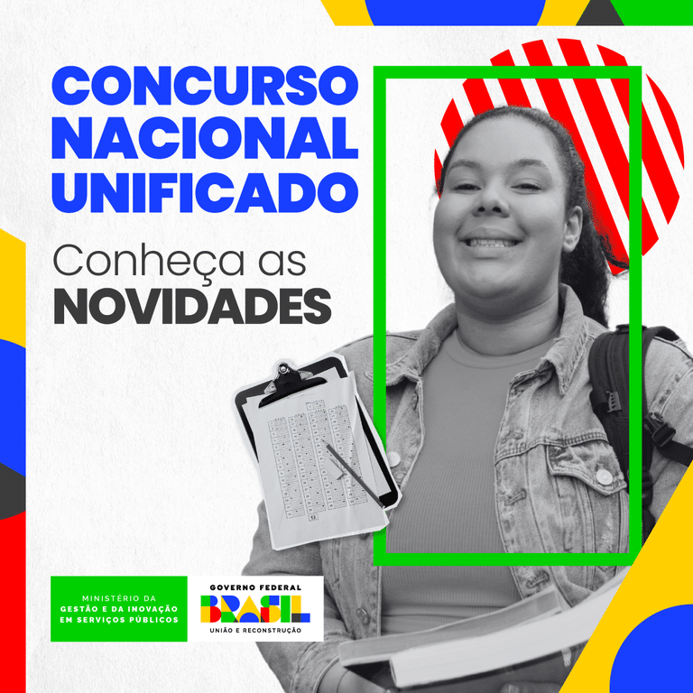 Concurso Público Nacional Unificado. (Fonte: Governo Federal).
