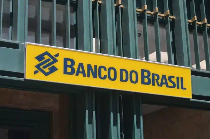 Fachada de unidade do Banco do Brasil em São Paulo. (Fonte: Maria Clara Matos)
