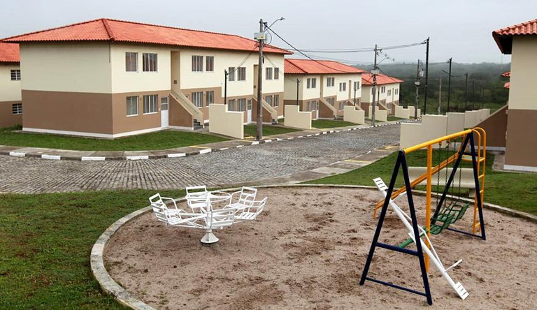 Casas do Minha Casa Minha Vida. (Fonte: Governo Federal).