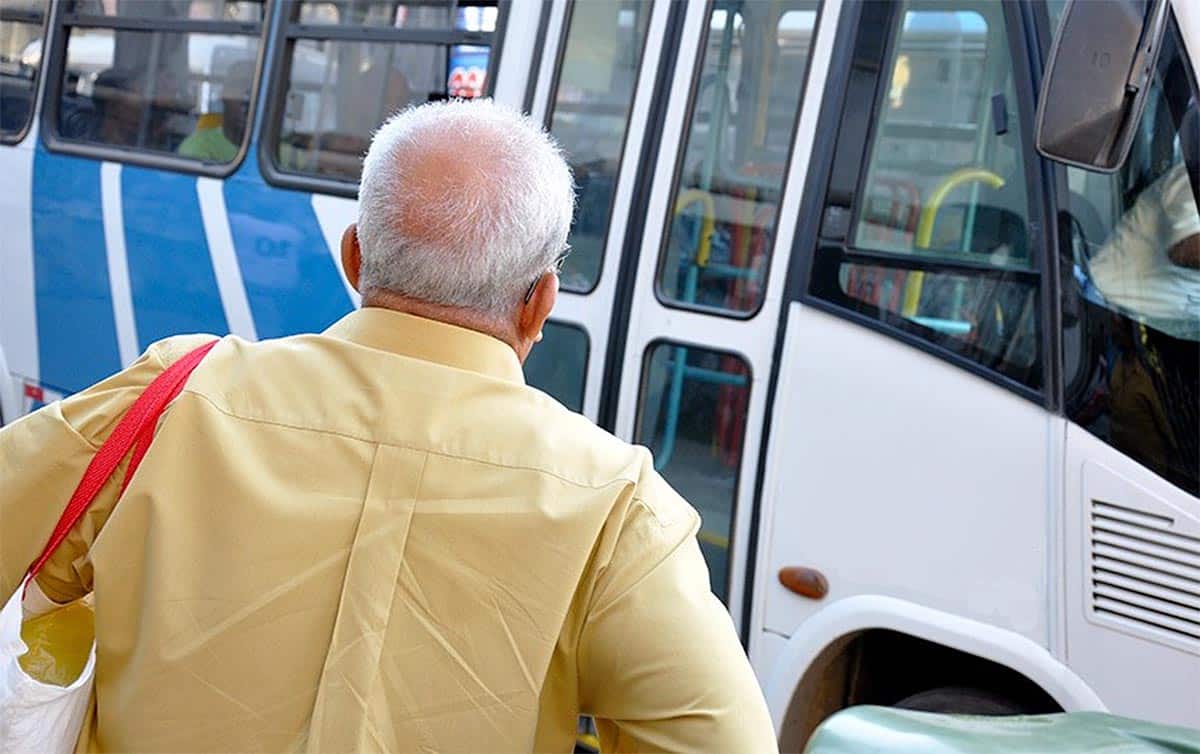 novo cartao de onibus para idosos