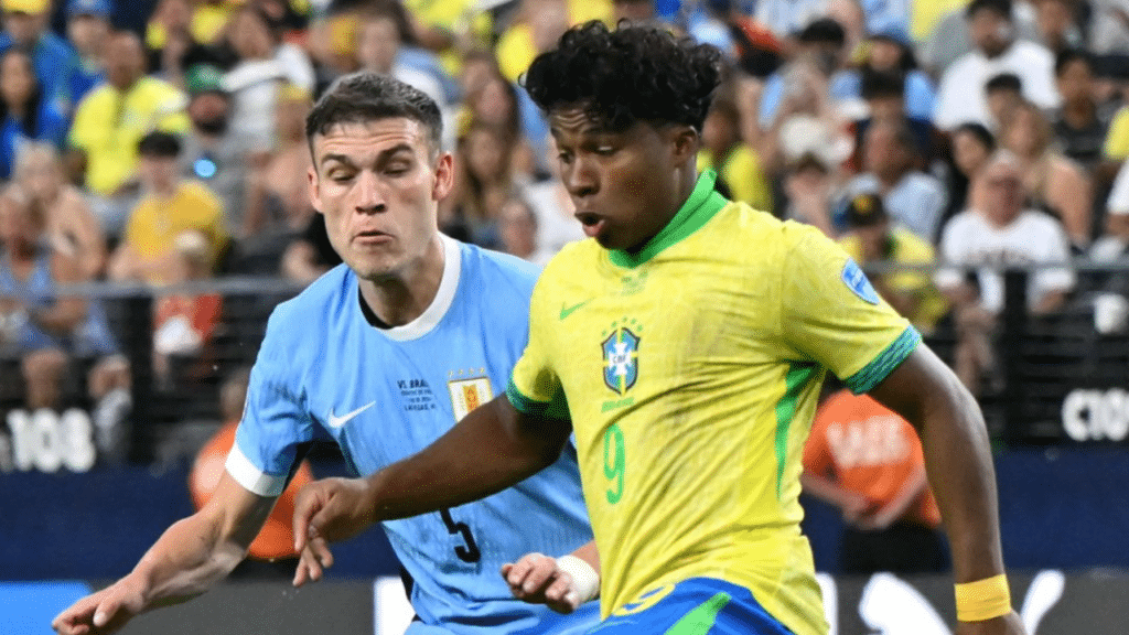 Brasil perdeu para o Uruguai e está fora da Copa América