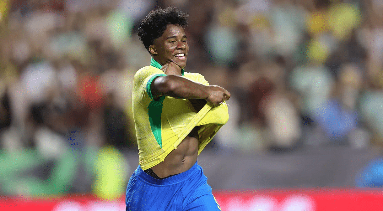 Endrick será titular do Brasil diante do Uruguai