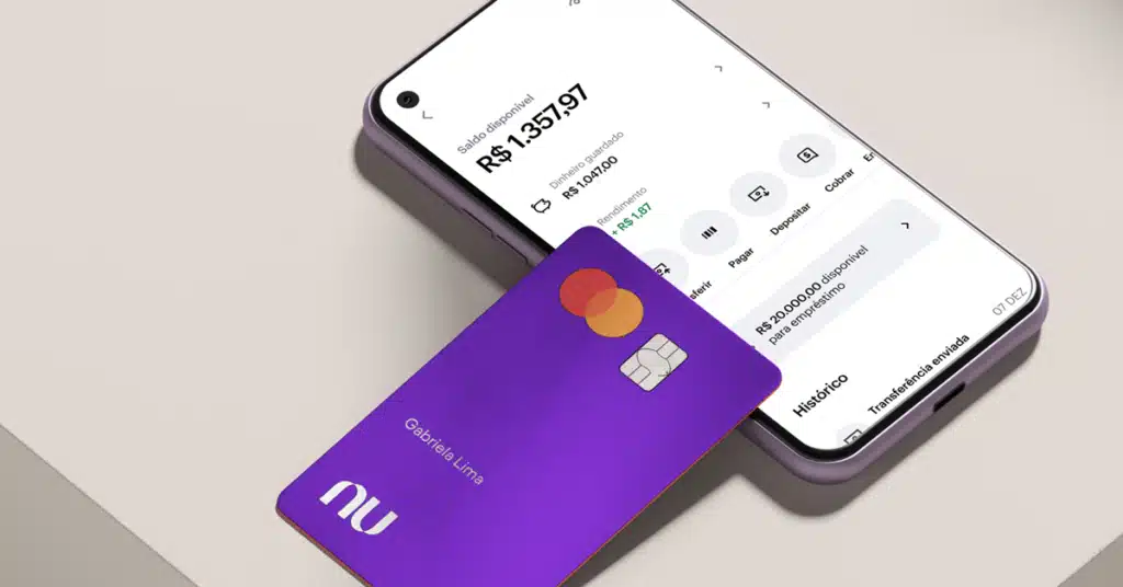 Nubank oferece crédito de R$ 4 mil para negativados