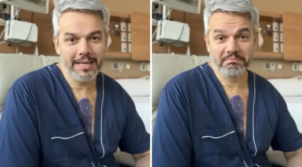 Otaviano Costa passa por cirurgia após diagnóstico de aneurisma. (Fonte: Instagram/Otaviano Costa).