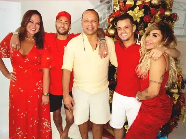 Família de Neymar. (Fonte: Instagram).