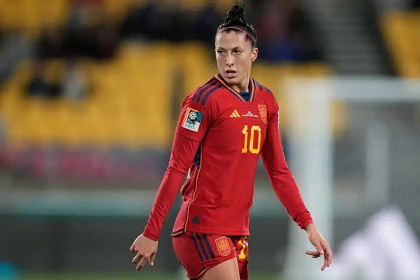 Jogadora espanhola Jenni Hermoso. (Fonte: LAPRESSE).
