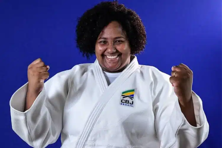 Beatriz Bia Souza, judoca brasileira nas Olimpíadas 2024. (Fonte: Divulgação/CBJ).