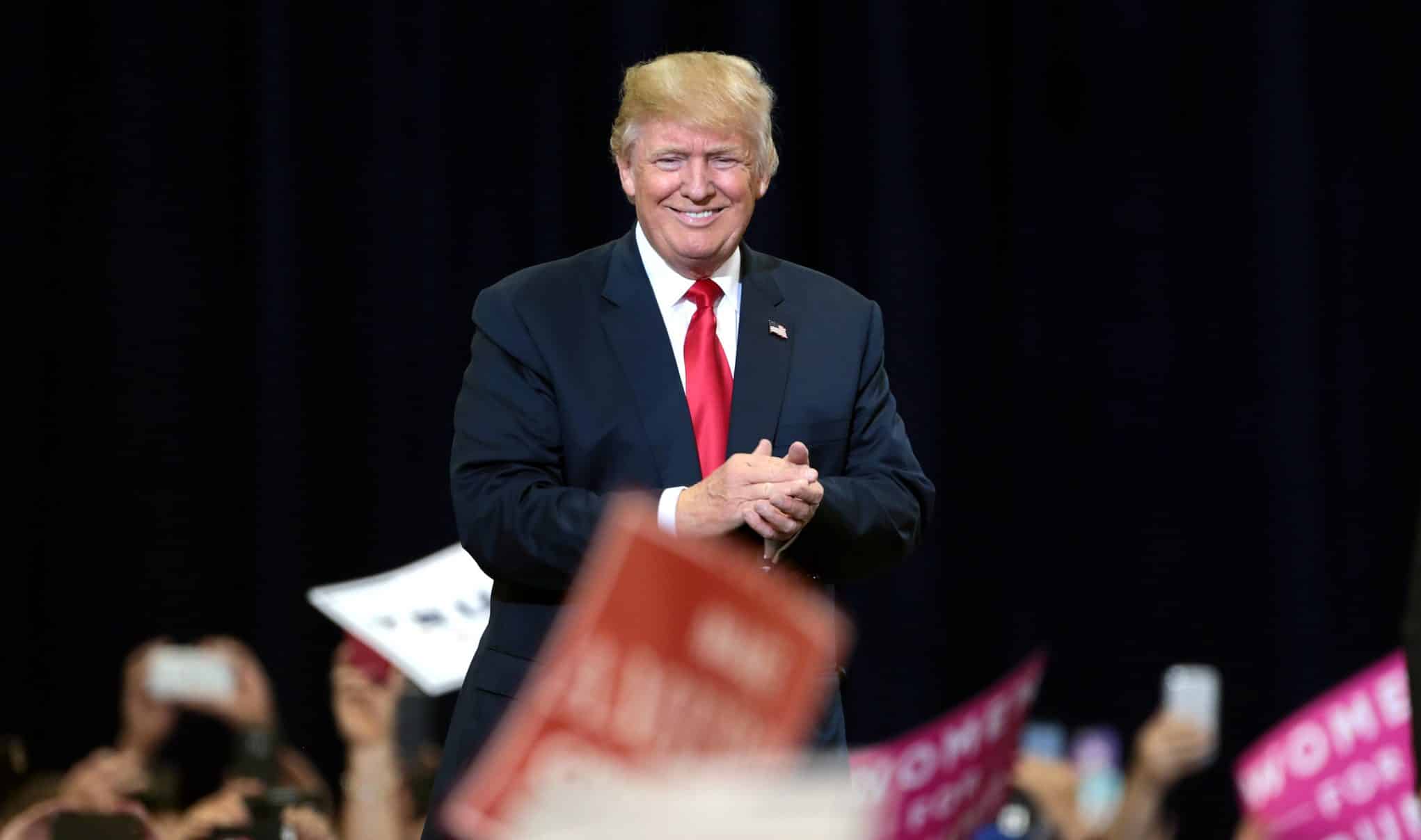 Ex-presidente dos EUA, Donald Trump. (Fonte: Gage Skidmore).