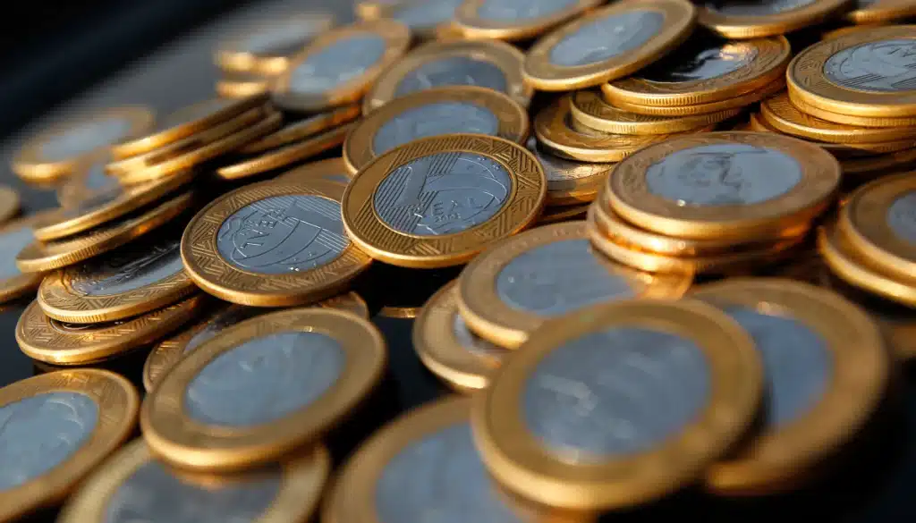 moedas de 1 real