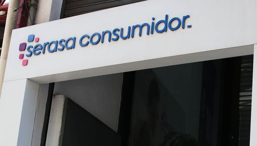 Faixada Serasa Consumidor. (Fonte: Rovena Rosa/Agência Brasil).