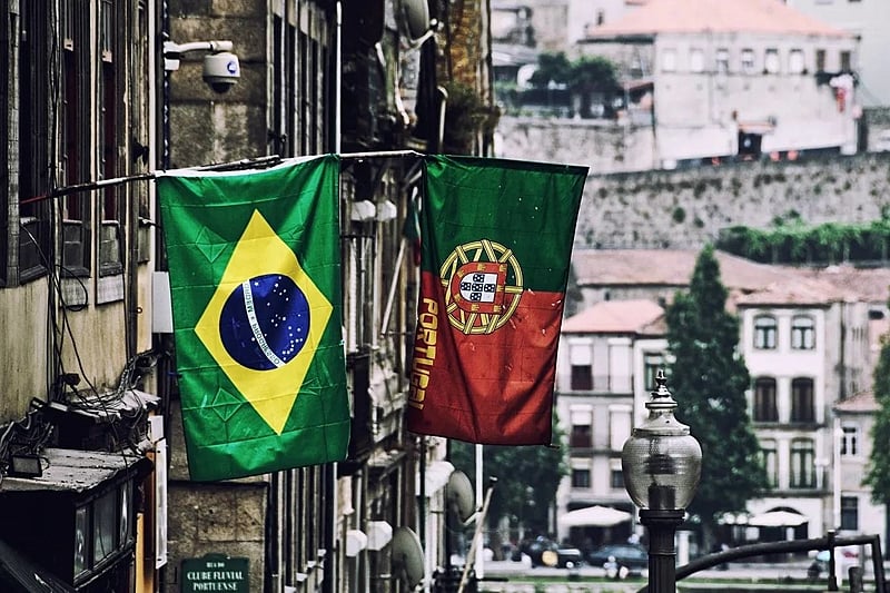 Brasileiros que estão em Portugal. (Fonte: BDF).