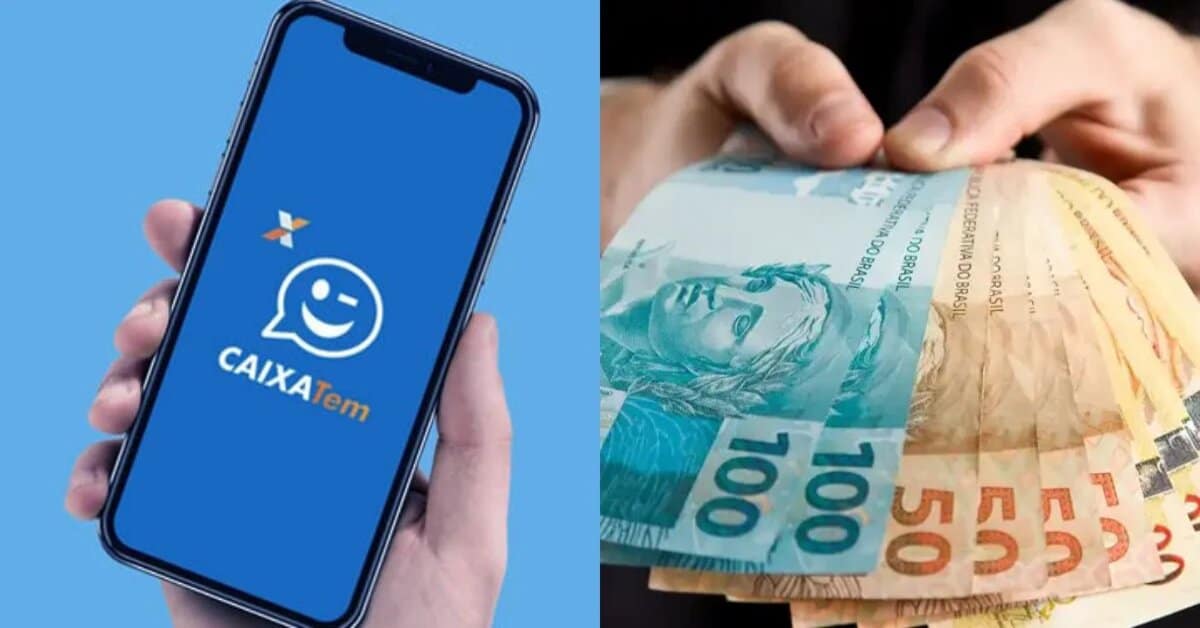MUITAS PESSOAS através do aplicativo Caixa